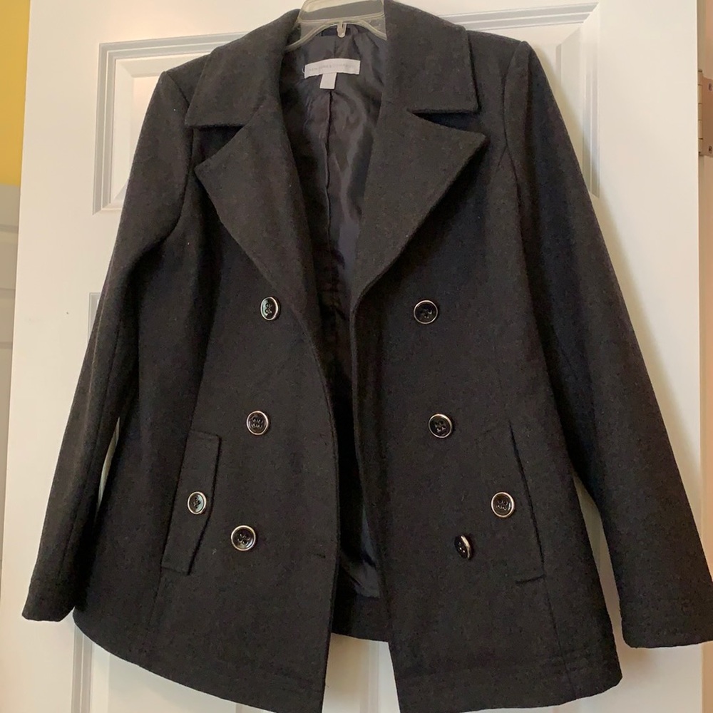 Price drop! Women’s charcoal Gray pea coat